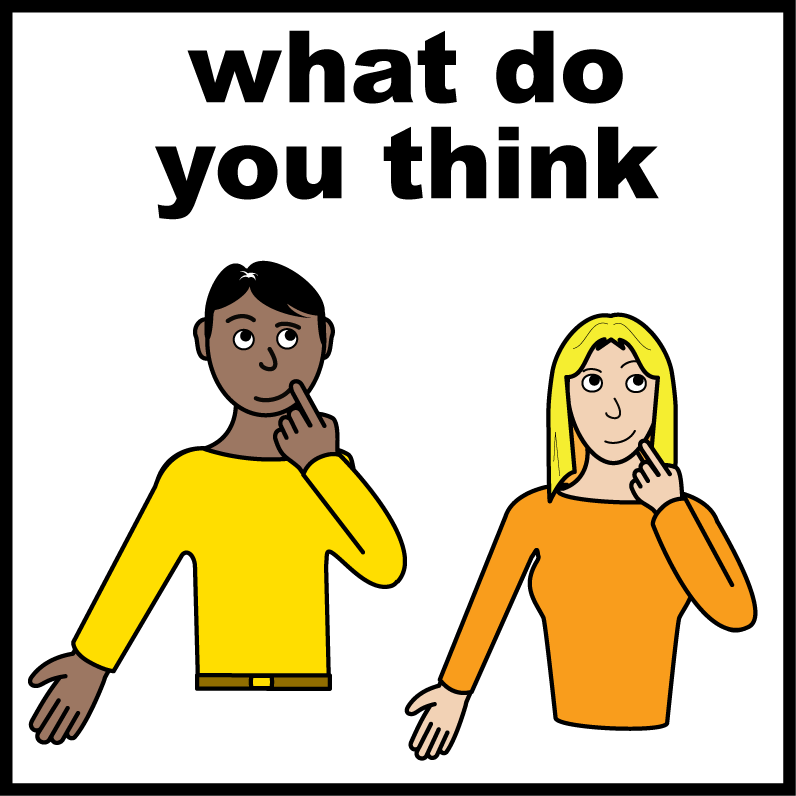 Easy Read image for 'Do you like this survey?'