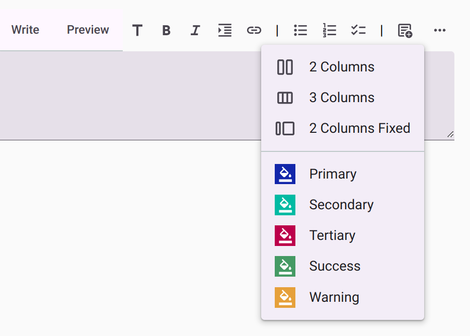 The responsive toolbar