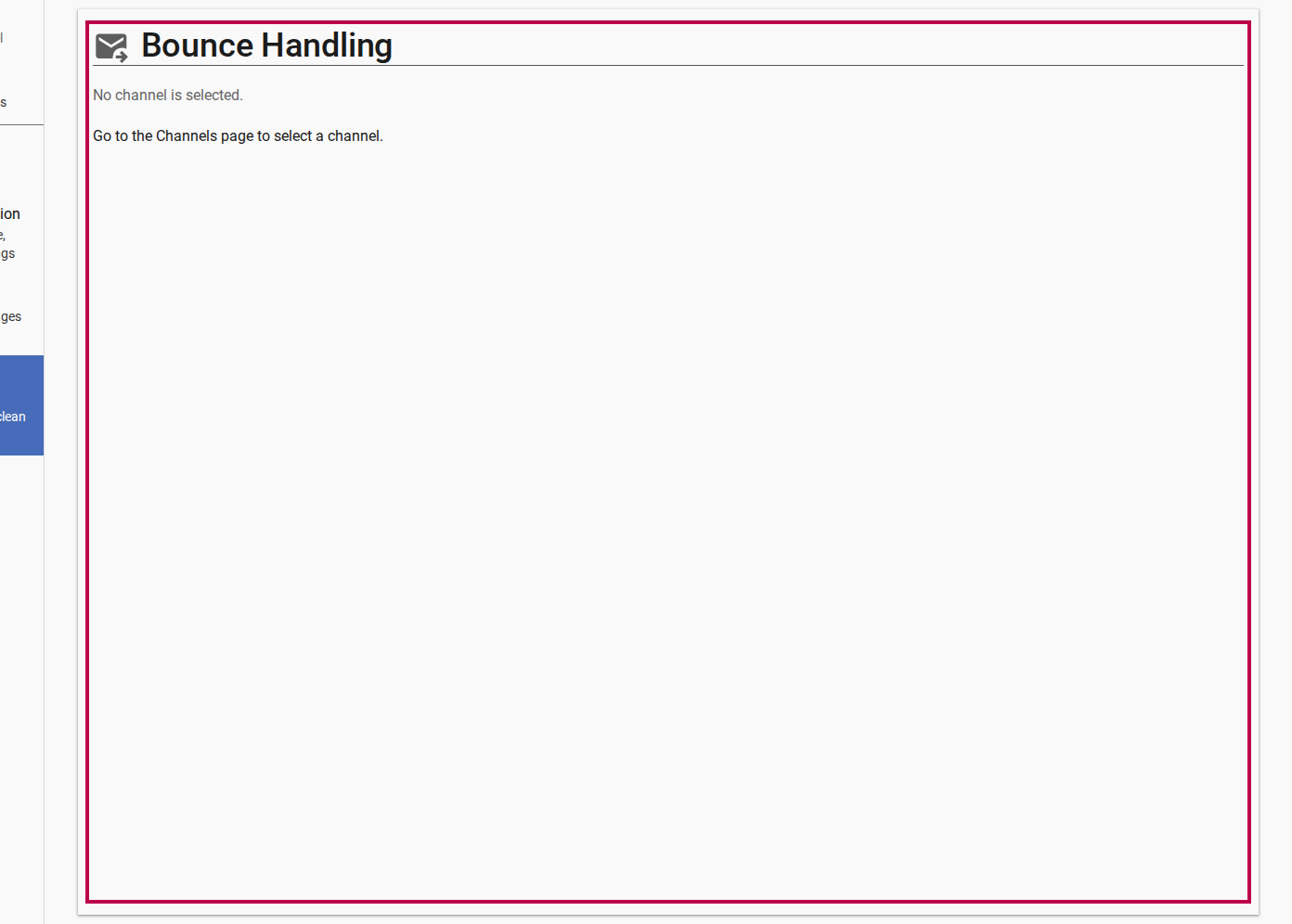 Bounce Handling Overview