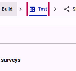 Click the test link