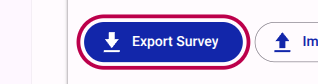 Click the Export Survey Definition button