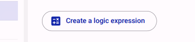 Create hidden logic button