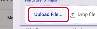 Upload the translated file