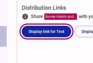 Click Display Link for Test