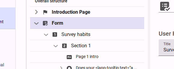 Select the new page