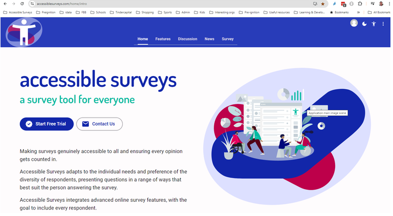 Homepage for a Team Member.